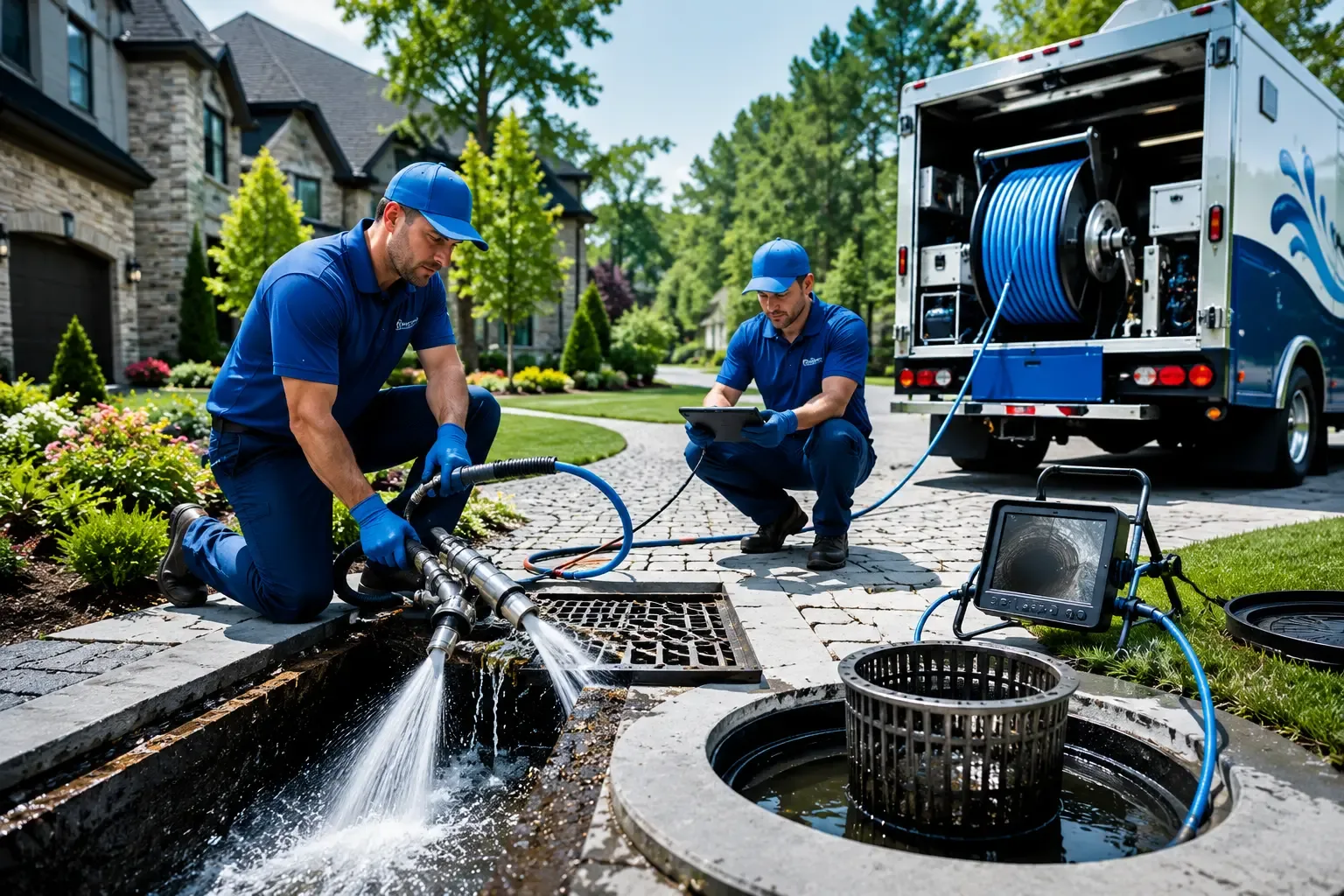 Local outdoor drain cleaning professionals in Leonard, MO